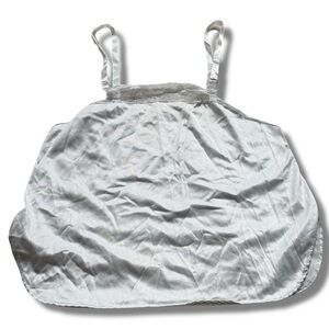 Vintage Sears Grey-Blue Satin Camisole | Coquette Lingerie | Y2K Soft Girl